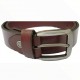 Men's Black/Dark Tan Real Leather Handmade Belts Zest-MHB-005