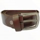 Men's Dark Tan Real Leather Handmade Belt Zest-MHB-007