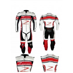 ZEST365 Men's Fashion Motorbike Real Leather One Piece Suit with Armour Protect Zest-MHBS-002 ZEST365 Men's Fashion Motorbike Real Leather One Piece Suit with Armour Protect Zest-MHBS-002