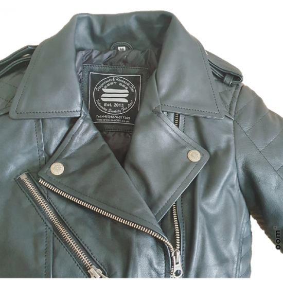 Made-to-measure|Women's Biker/Fashion Real Leather Handmade Jacket Zest-WHJ-001