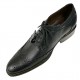 Real Leather Black Brogues Italian Design ZEST-MHS-027