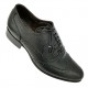 Real Leather Black Designer Italian Brogues ZEST-MHS-019