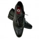 Real Leather Black Designer Italian Brogues ZEST-MHS-019