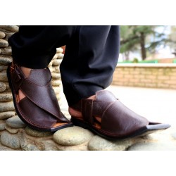 Men's Real Leather Sandal/Kaptan Chappal Men's Real Leather Sandal/Kaptan Chappal