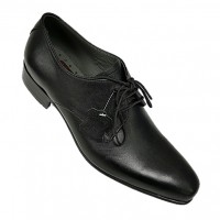 Black Real Leather Quality Formal Smart/Dress Shoes ZEST-MHS-009