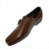 Dark Tan Designer Italian Monkstraps ZEST-MHS-021 Dark Tan Designer Italian Monkstraps ZEST-MHS-021
