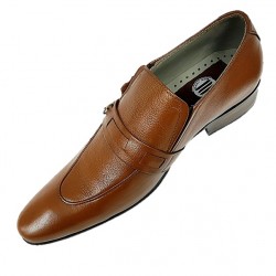 Dark Tan Beautiful and Stylish Italian Slip On Shoes ZEST-MHS-020 Dark Tan Beautiful and Stylish Italian Slip On Shoes ZEST-MHS-020