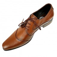 Tan Lace Up Italian Designer Smart Shoes ZEST-MHS-014 Tan Lace Up Italian Designer Smart Shoes ZEST-MHS-014