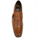 Tan Single Strap Slip On Designer Italian Smart Dress Shoes ZEST-MHS-031